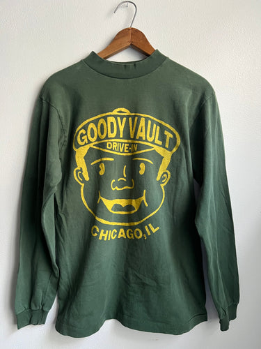 Special Edition Burger Man Tee (Long Sleeve) -Green (M)