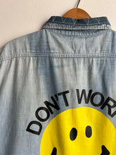 60s/70s DWIG Chambray Shirt -Blue (L)