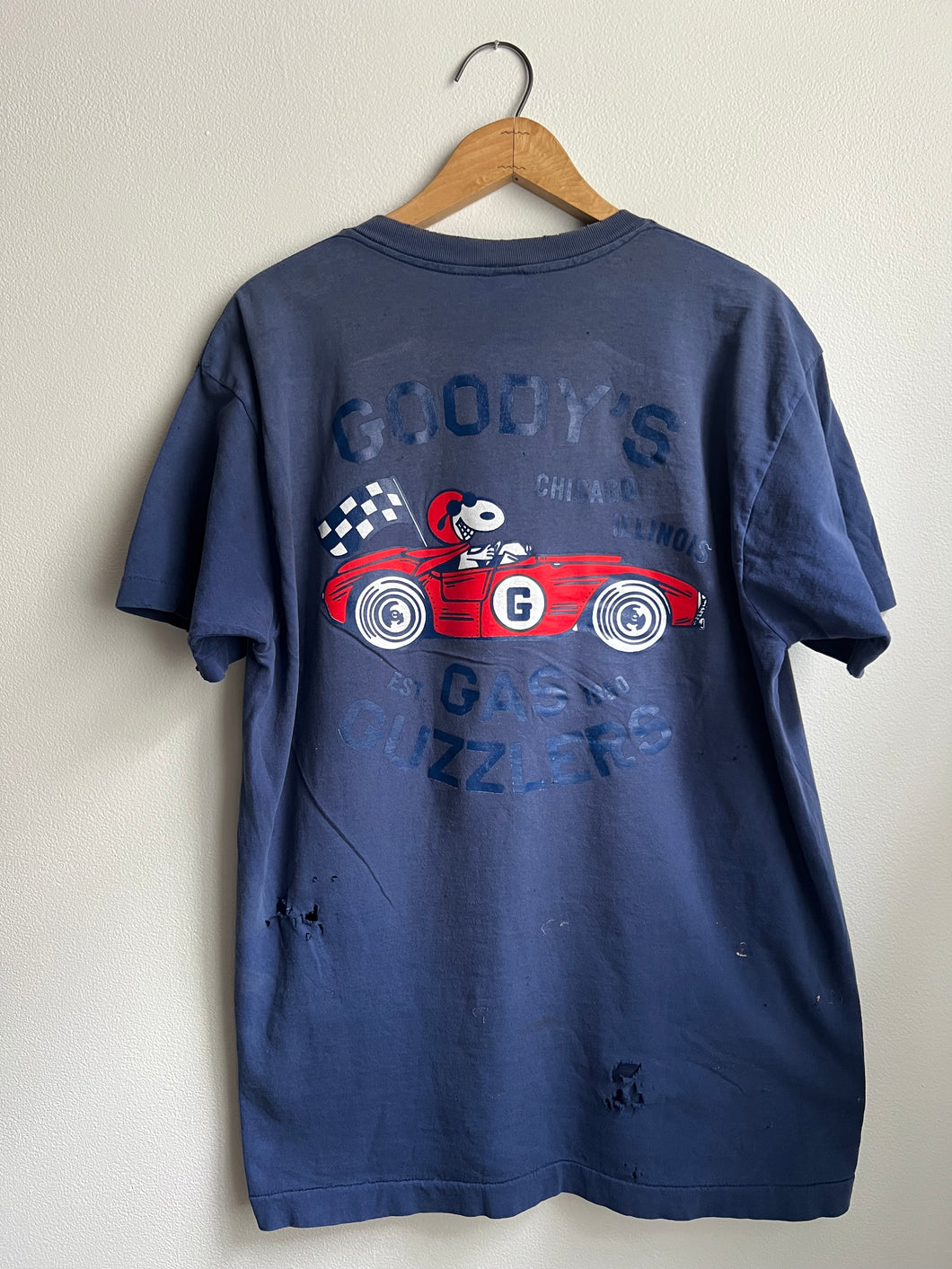 Car Club Shirt -Navy Blue (L)