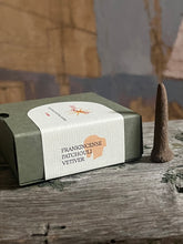Hard Broom Incense - Frankincense/Patchouli/Vetiver