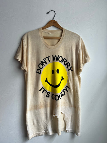 70s DWIG Thrashed Tee -White (S)