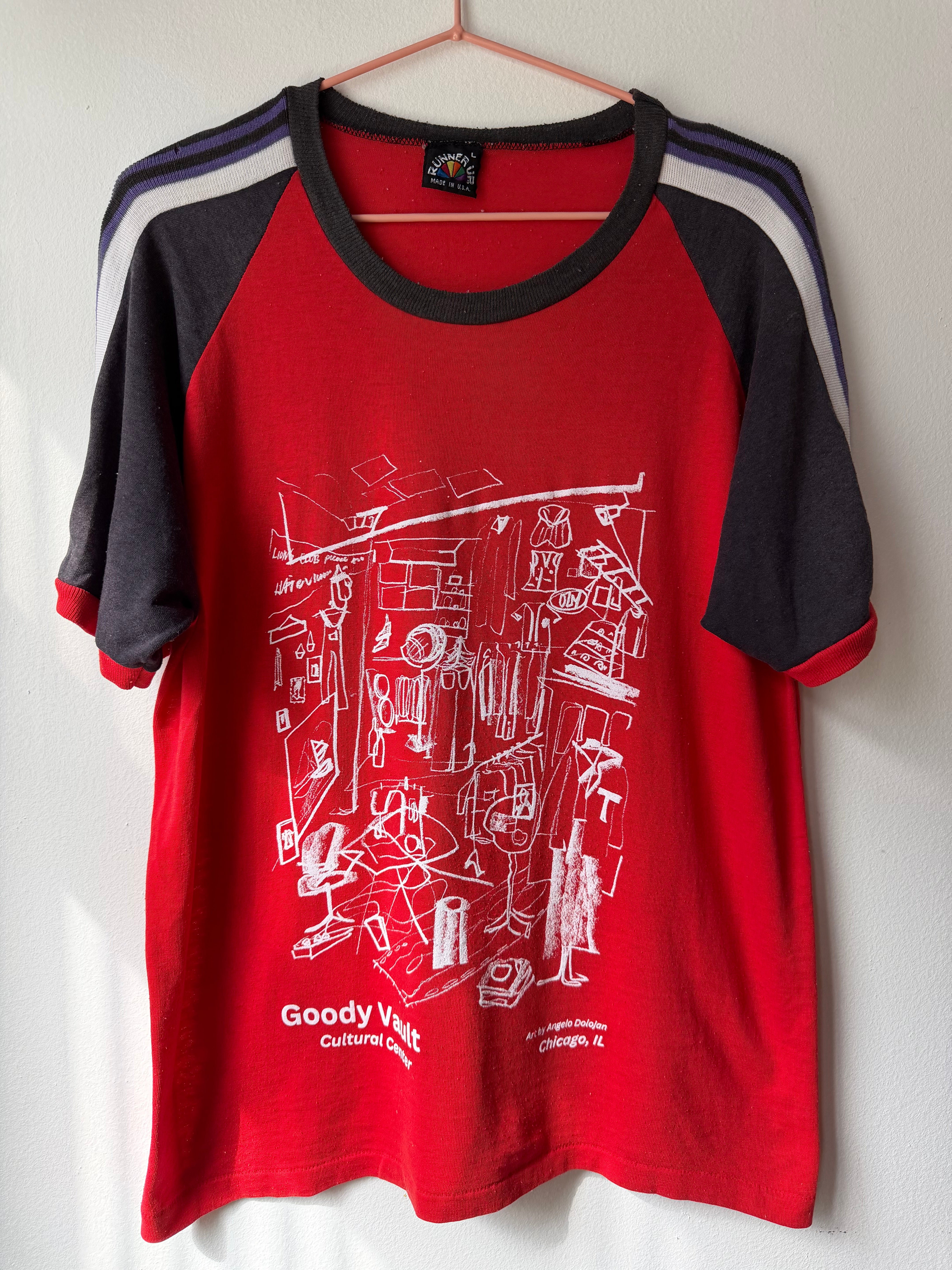 Showroom Drawing” Tee by AD (M) – The Goody Vault