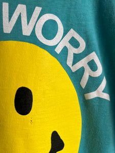 70s/80s DWIG Mock Neck Tee-Teal (S)