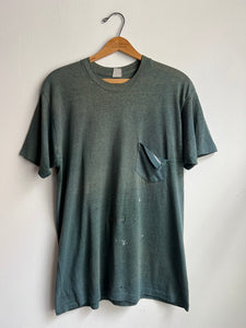 70s DWIG Pocket Tee - Green (M)