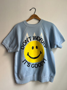 60s DWIG Fraternity Sweat - Light Blue (M)