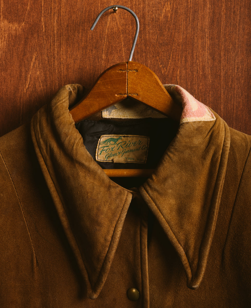 CW X GV 40s/50s Repaired Suede Jacket – The Goody Vault