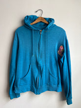 90s DWIG Repaired Hoodie-Teal (M)