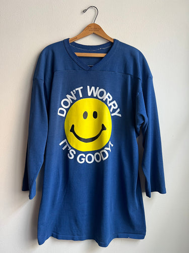 70s DWIG Russell Football Jersey - Royal Blue (L)