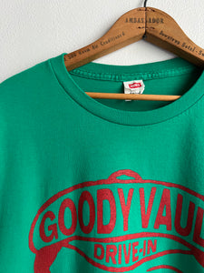 Burger Man Tee -Green (L)