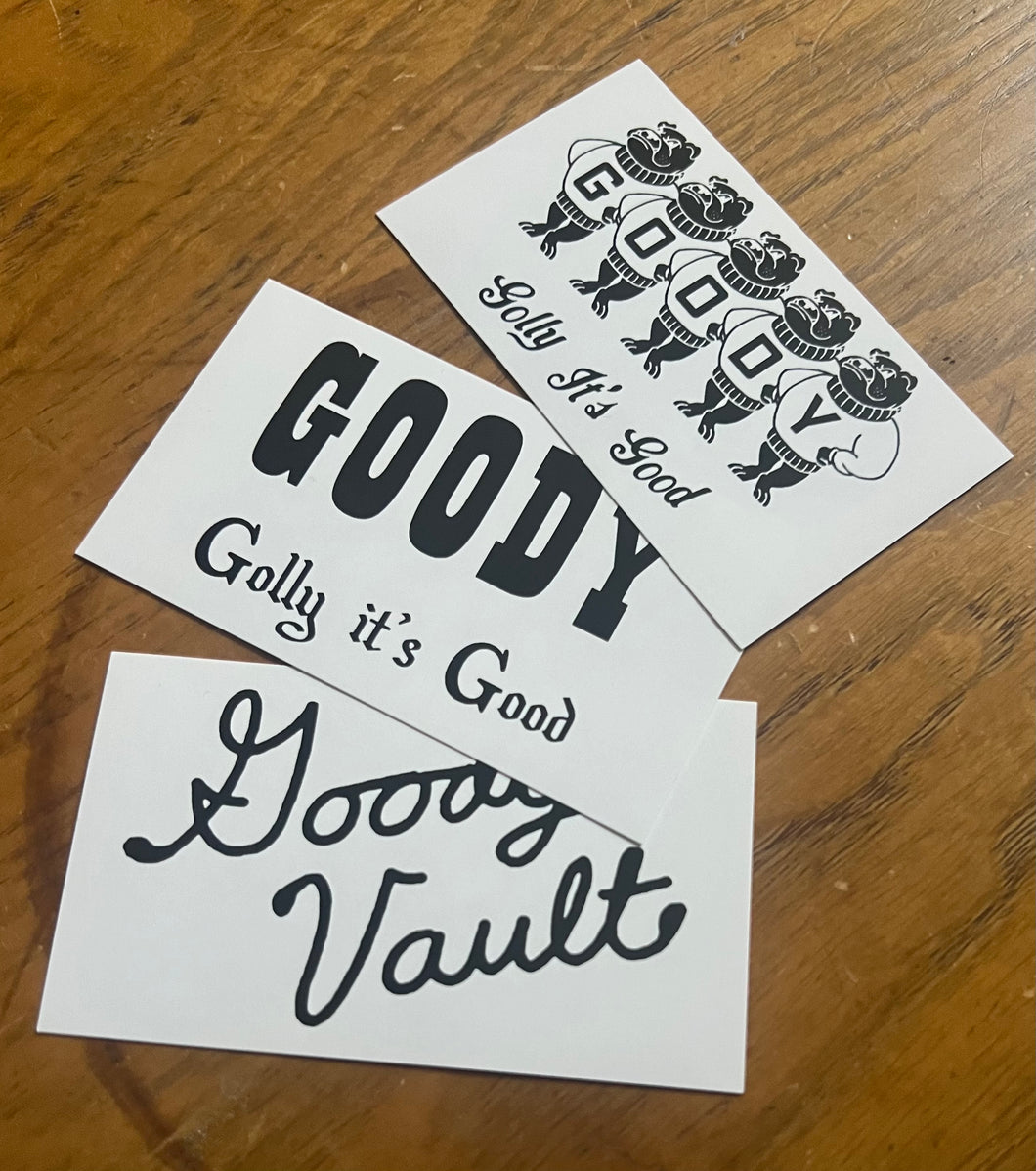 Goody Vault Stickers (3)