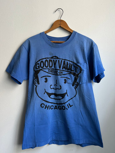 Special Edition Burger Man Tee -Blue (S)