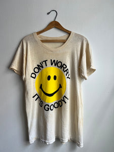 60s/70s DWIG Thrashed Tee - White (S)