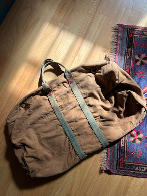 50s/60s Stenciled Duffle (L)
