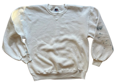 90s Paint Stained Russell Sweater