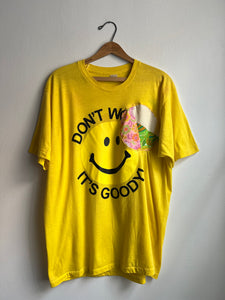80s/90s DWIG Repaired Tee - Yellow (M)