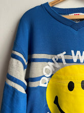 80s DWIG Wilson Sweat - Royal Blue&Grey (L)