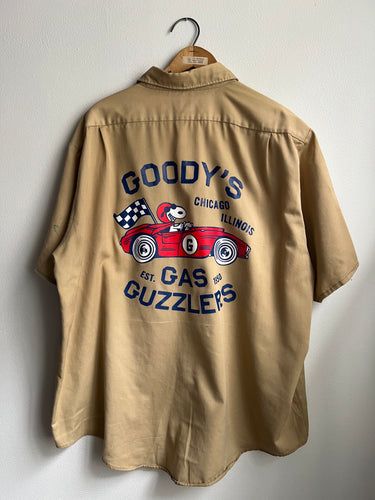 Car Club Shirt -Khaki (3XL)