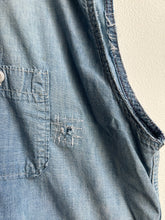 60s/70s DWIG Chambray Shirt -Blue (L)