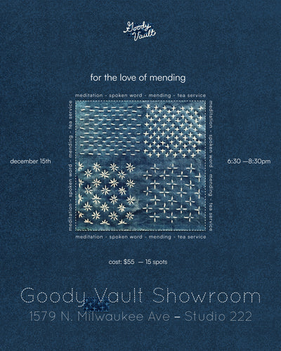 For the Love of Mending Workshop—15 Dec