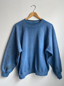 Burger Man Sweat -Sky Blue (L)