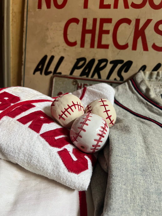 Ceramic Baseball Incense Holder