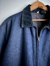 70s/80s Blanket Lined Denim Jacket (L)