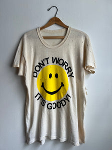50s/60s DWIG Thrashed Tee -White (M