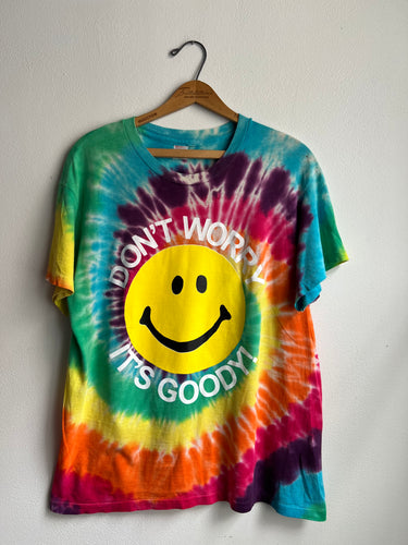 80s/90s DWIG Tie Dye Tee - Multi Color (M)