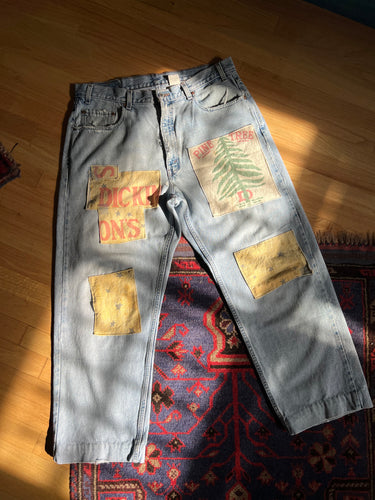 80s Repaired Levis (36x29)