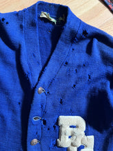 40s/50s Thrashed Cardigan (M)