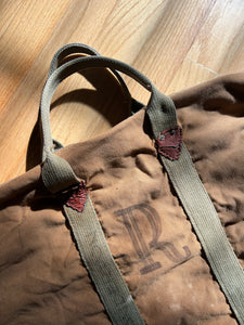 50s/60s Stenciled Duffle (L)