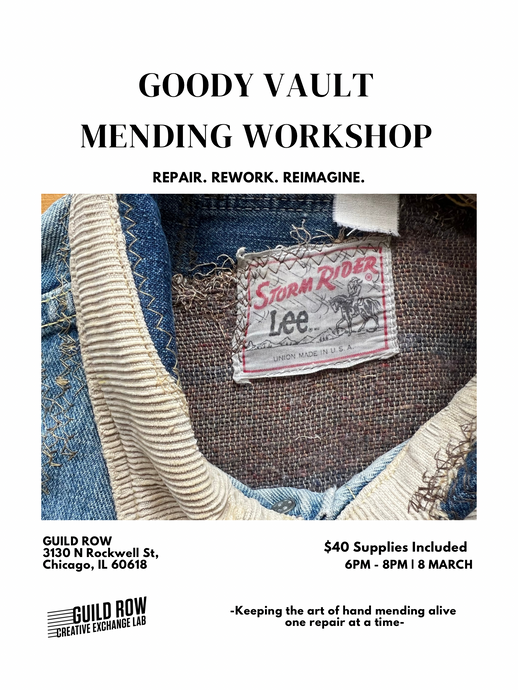 Mending Workshop Guild Row - 8 March 2024